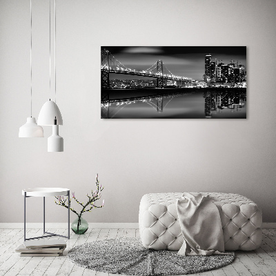 Foto obraz szklany San Francisco nocą