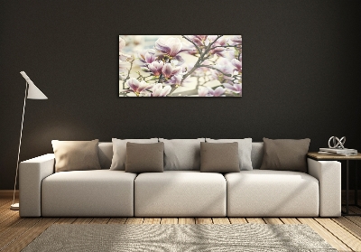 Foto obraz szkło hartowane Magnolia