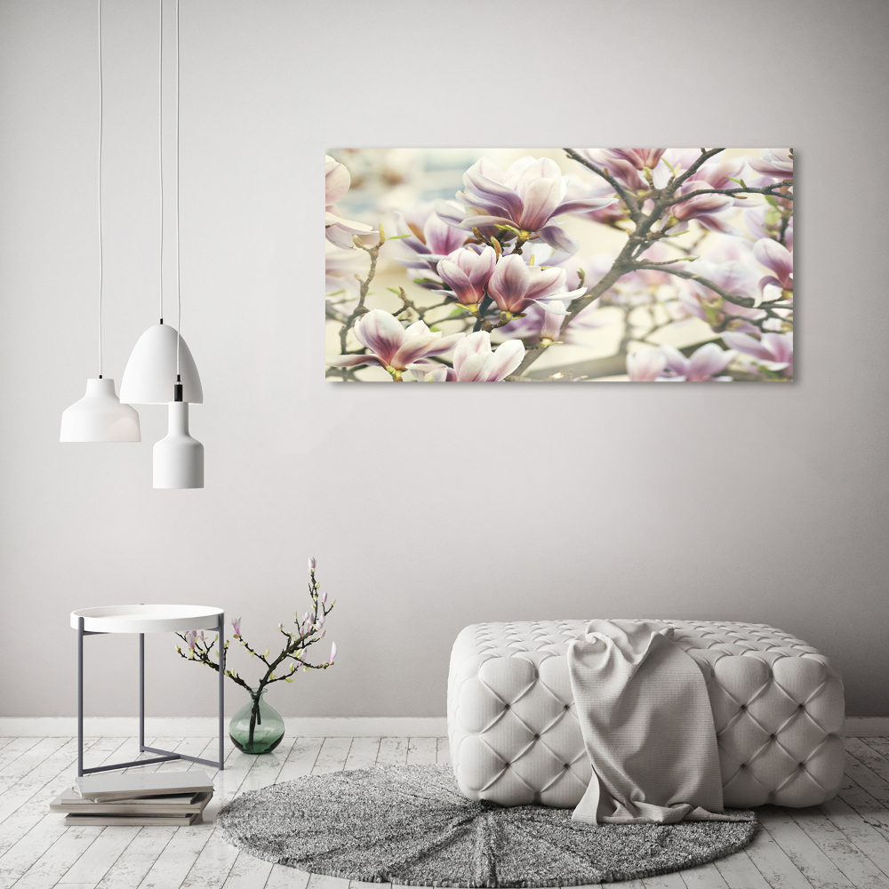 Foto obraz szkło hartowane Magnolia