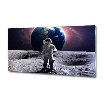 Foto obraz szkło hartowane Astronauta