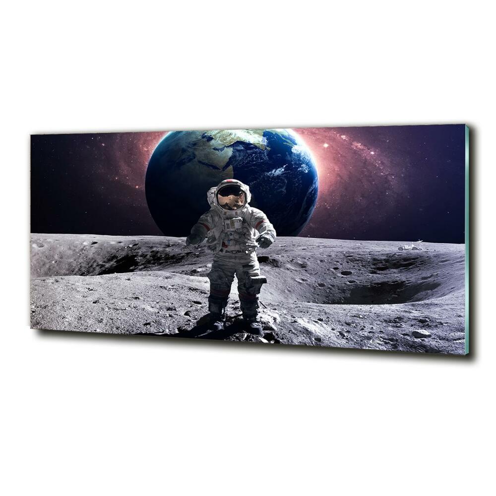 Foto obraz szkło hartowane Astronauta