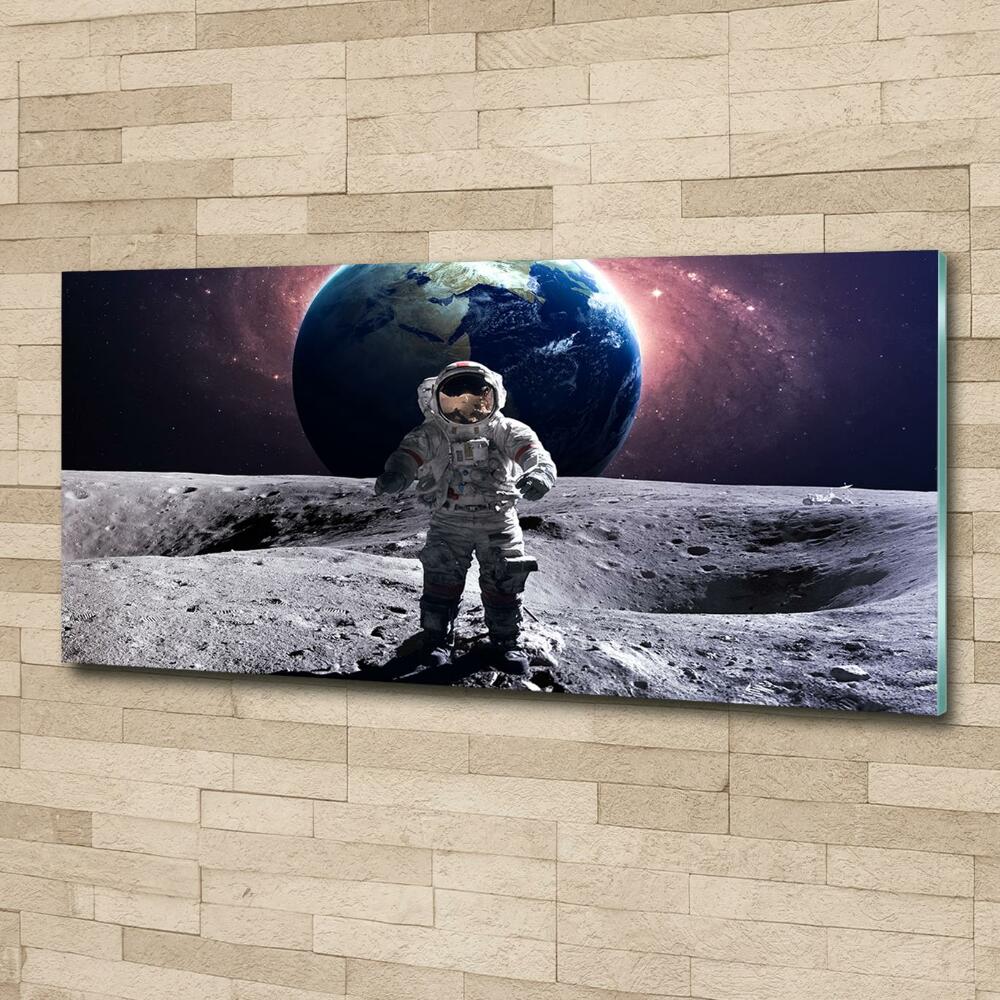 Foto obraz szkło hartowane Astronauta