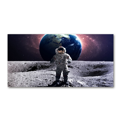 Foto obraz szkło hartowane Astronauta
