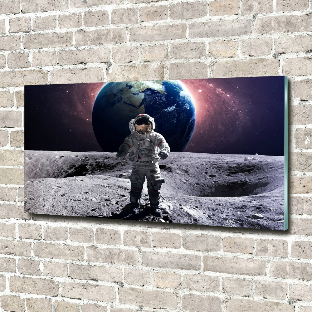 Foto obraz szkło hartowane Astronauta