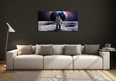 Foto obraz szkło hartowane Astronauta