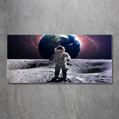 Foto obraz szkło hartowane Astronauta