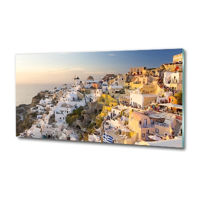 Foto obraz szklany Santorini Grecja