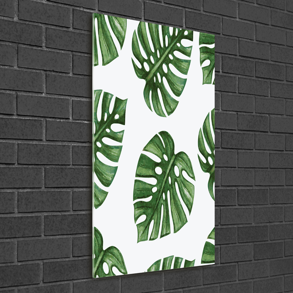 Foto-obraz szkło hartowane pionowy Monstera