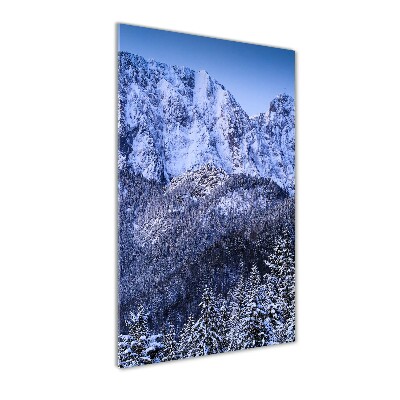 Foto obraz szkło hartowane pionowy Giewont Tatry