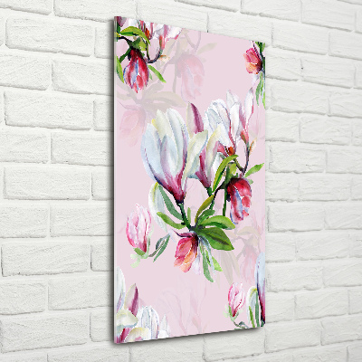 Foto-obraz szkło hartowane pionowy Magnolia