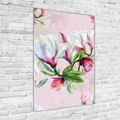 Foto-obraz szkło hartowane pionowy Magnolia