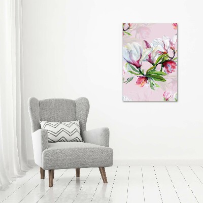 Foto-obraz szkło hartowane pionowy Magnolia
