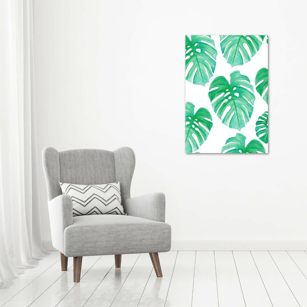 Foto-obraz szkło hartowane pionowy Monstera
