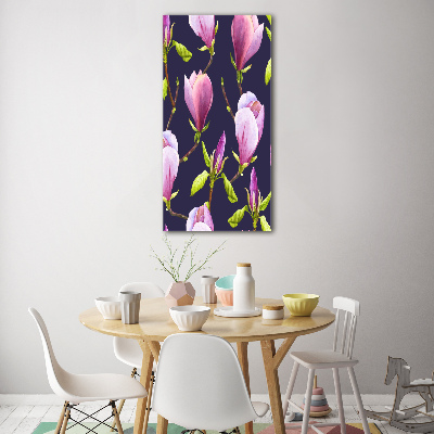 Foto-obraz szkło hartowane pionowy Magnolia