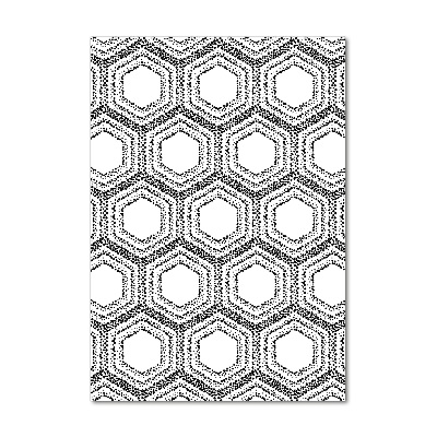 Foto obraz szklany pionowy Geometryczne tło