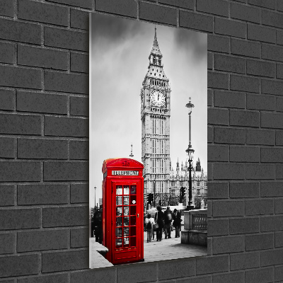 Foto obraz zdjęcie na szkle pionowy Big Ben Londyn