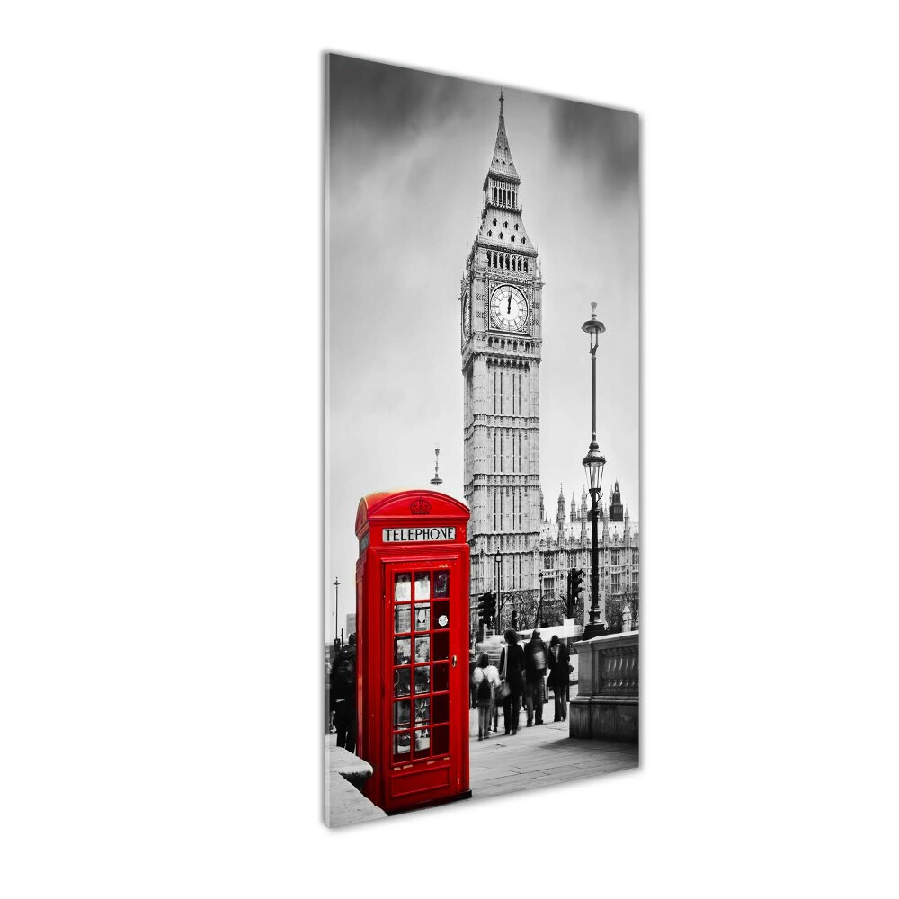 Foto obraz zdjęcie na szkle pionowy Big Ben Londyn