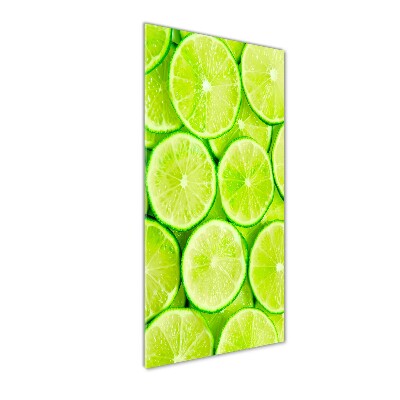 Foto-obraz zdjęcie na szkle pionowy Limonki