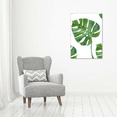 Foto-obraz szkło hartowane pionowy Monstera