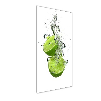 Foto-obraz zdjęcie na szkle pionowy Limonki