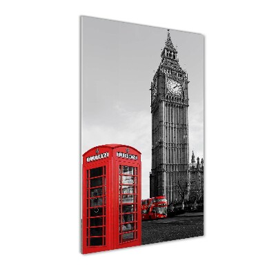 Foto obraz zdjęcie na szkle pionowy Big Ben Londyn