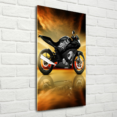 Foto-obraz szkło hartowane pionowy Motocykl
