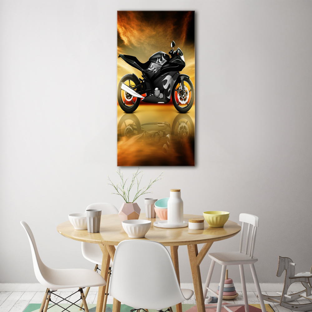 Foto-obraz szkło hartowane pionowy Motocykl