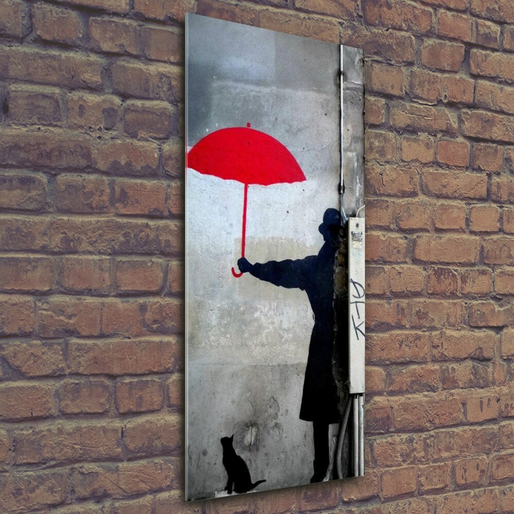 Fotoobraz szklany na ścianę do salonu pionowy Mural