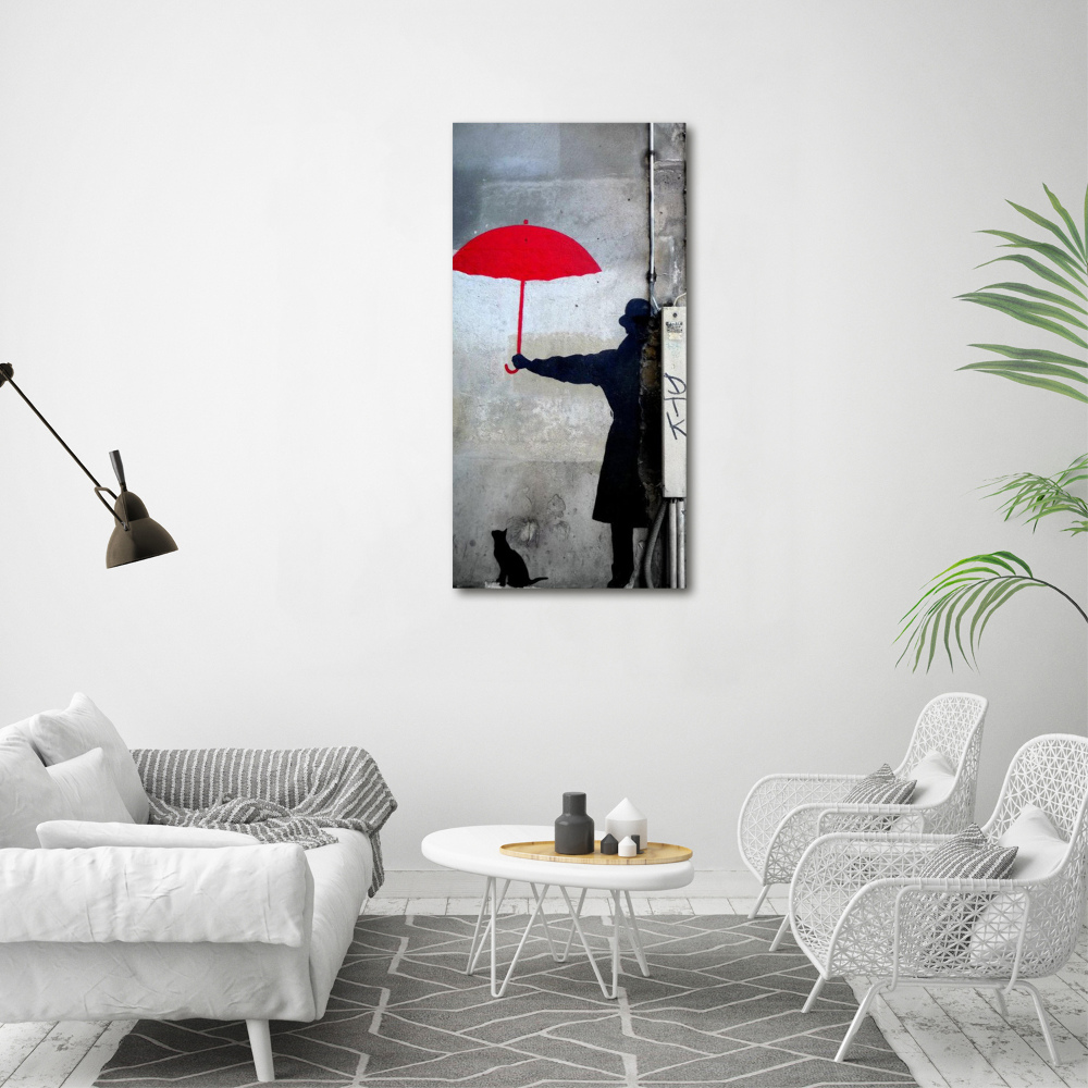 Fotoobraz szklany na ścianę do salonu pionowy Mural