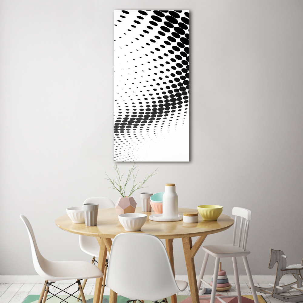 Foto obraz szklany pionowy Geometryczne tło