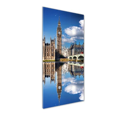 Foto obraz zdjęcie na szkle pionowy Big Ben Londyn