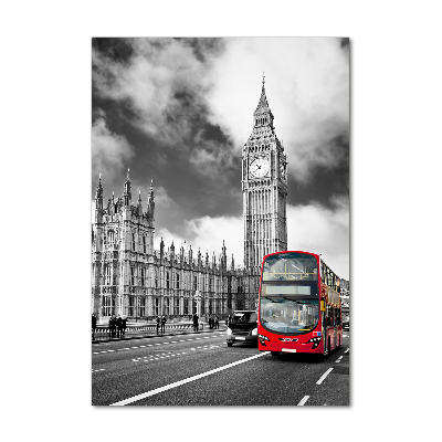 Foto obraz zdjęcie na szkle pionowy Big Ben Londyn