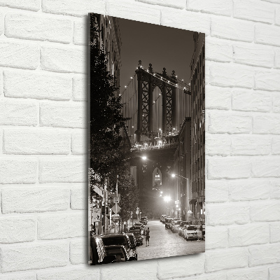 Foto obraz na szkle pionowy Manhattan Nowy Jork