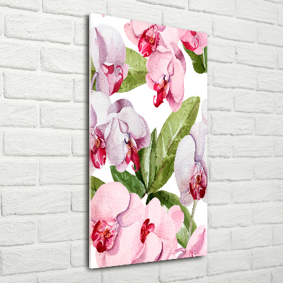 Foto-obraz szkło hartowane pionowy Orchidea