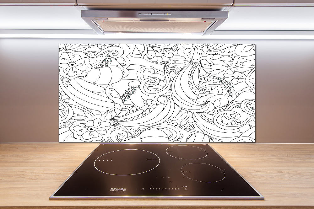 Panel między meble w kuchni Ornamenty