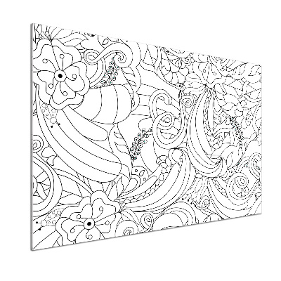 Panel między meble w kuchni Ornamenty