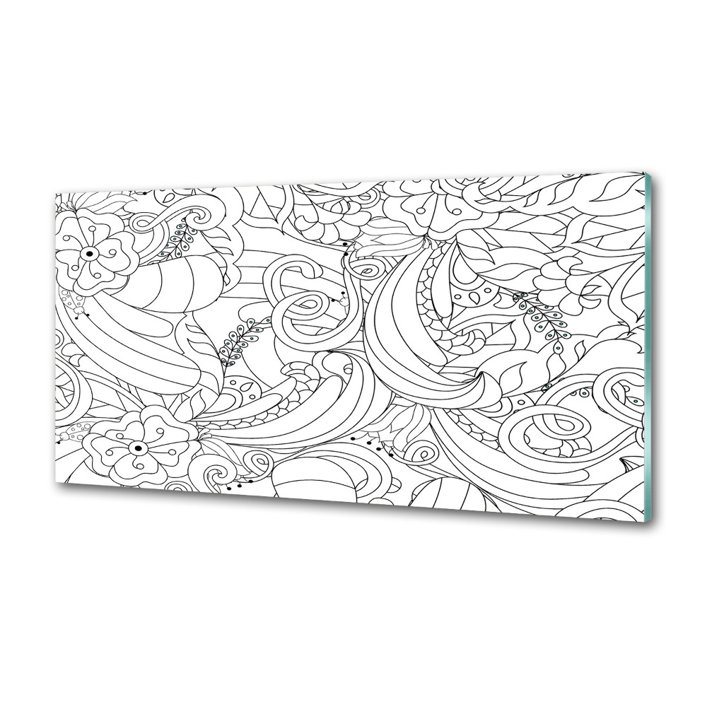 Panel między meble w kuchni Ornamenty