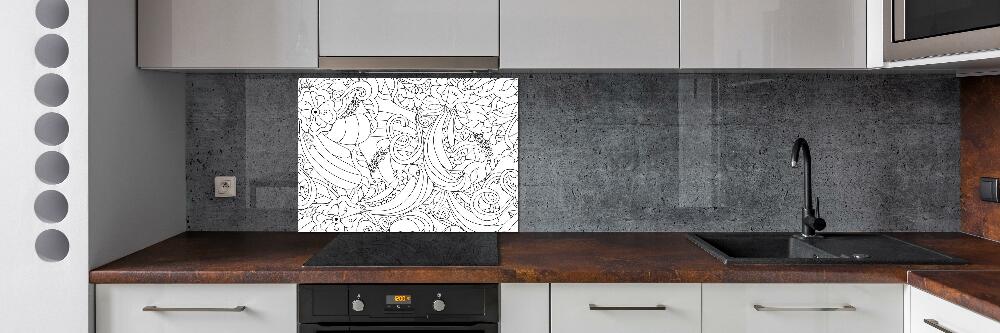 Panel między meble w kuchni Ornamenty