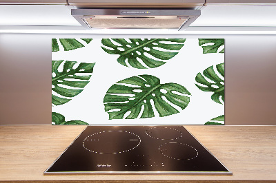 Panel między meble w kuchni Monstera