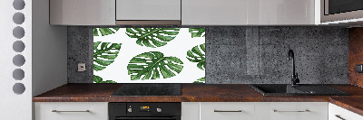Panel między meble w kuchni Monstera
