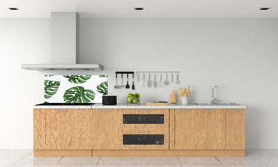 Panel między meble w kuchni Monstera