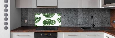 Panel między meble w kuchni Monstera
