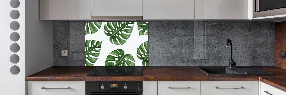 Panel między meble w kuchni Monstera