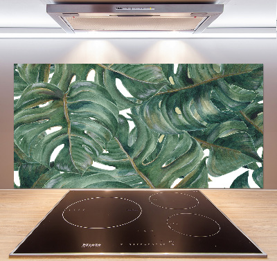 Panel między meble w kuchni Monstera