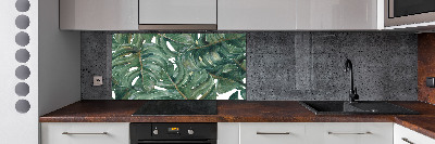 Panel między meble w kuchni Monstera