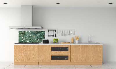 Panel między meble w kuchni Monstera