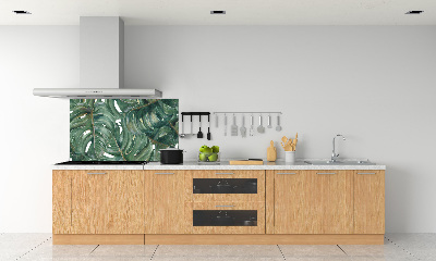 Panel między meble w kuchni Monstera