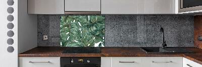 Panel między meble w kuchni Monstera