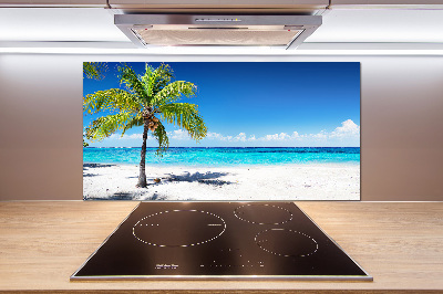 Panel do kuchni Tropikalna plaża