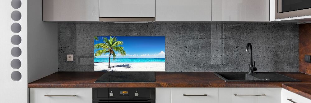 Panel do kuchni Tropikalna plaża
